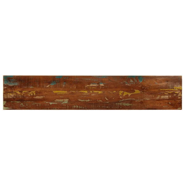 Pöytälevy 160x30x3,8 cm suorakaide kierrätetty täyspuu
