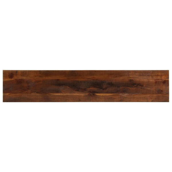 Pöytälevy 140x20x2,5 cm suorakaide kierrätetty täyspuu