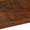 Pöytälevy 110x40x2,5 cm suorakaide kierrätetty täyspuu