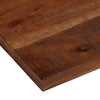 Pöytälevy 160x50x2,5 cm suorakaide kierrätetty täyspuu