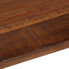Pöytälevy 160x50x2,5 cm suorakaide kierrätetty täyspuu