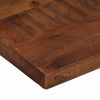 Pöytälevy 100x60x2,5 cm suorakaide kierrätetty täyspuu