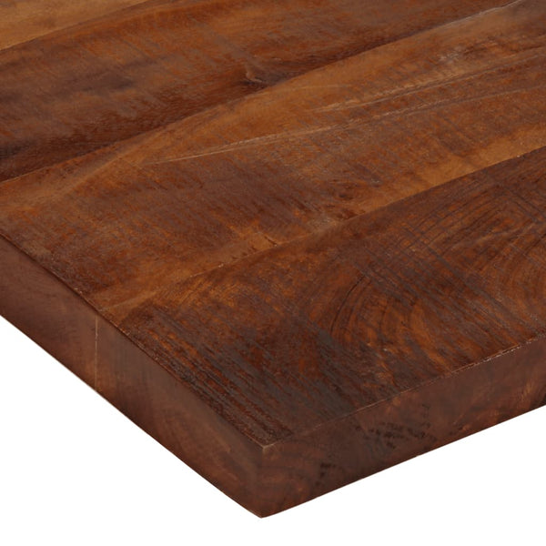 Pöytälevy 70x70x2,5 cm neliö kierrätetty täyspuu