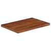 Pöytälevy 80x70x2,5 cm suorakaide kierrätetty täyspuu