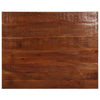 Pöytälevy 100x80x2,5 cm suorakaide kierrätetty täyspuu
