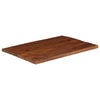 Pöytälevy 100x80x2,5 cm suorakaide kierrätetty täyspuu