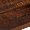 Pöytälevy 40x20x3,8 cm suorakaide kierrätetty täyspuu