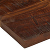 Pöytälevy 60x20x3,8 cm suorakaide kierrätetty täyspuu