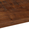 Pöytälevy 100x20x3,8 cm suorakaide kierrätetty täyspuu