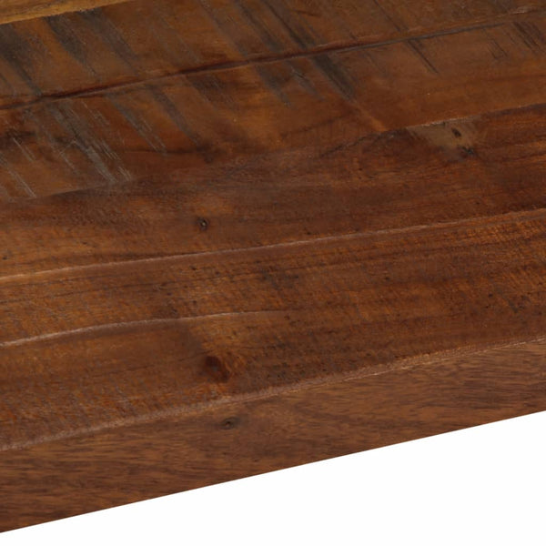 Pöytälevy 100x30x3,8 cm suorakaide kierrätetty täyspuu
