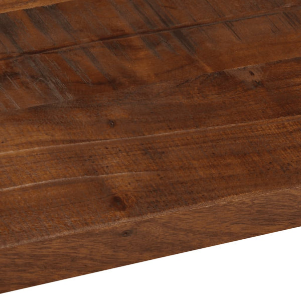 Pöytälevy 110x30x3,8 cm suorakaide kierrätetty täyspuu