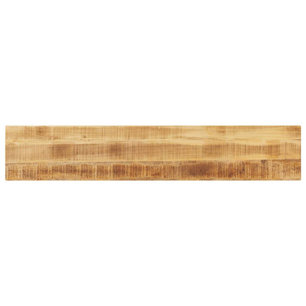 Pöytälevy 140x30x2,5 cm suorakaide karkea täysi mangopuu