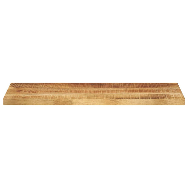 Pöytälevy 90x40x2,5 cm suorakaide karkea täysi mangopuu
