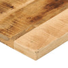 Pöytälevy 110x40x2,5 cm suorakaide karkea täysi mangopuu