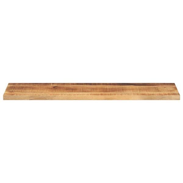 Pöytälevy 120x40x2,5 cm suorakaide karkea täysi mangopuu