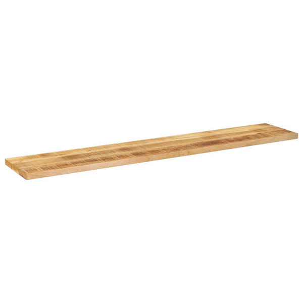 Pöytälevy 160x40x2,5 cm suorakaide karkea täysi mangopuu
