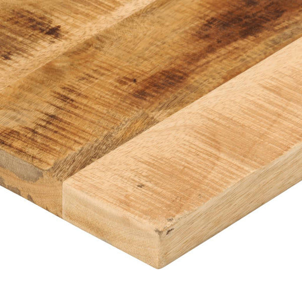 Pöytälevy 160x40x2,5 cm suorakaide karkea täysi mangopuu