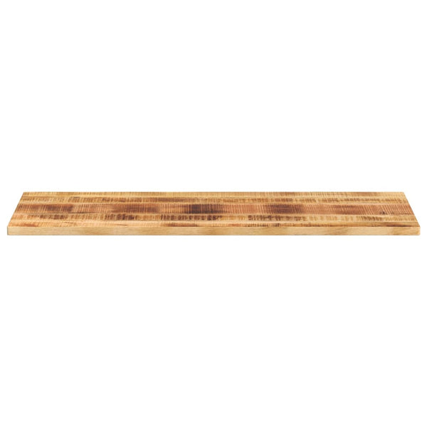 Pöytälevy 140x60x2,5 cm suorakaide karkea täysi mangopuu