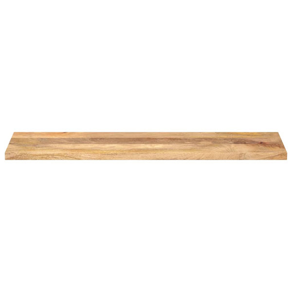 Pöytälevy 100x30x2,5 cm suorakaide karkea täysi mangopuu