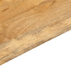 Pöytälevy 140x30x2,5 cm suorakaide täysi mangopuu
