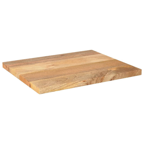 Pöytälevy 60x50x2,5 cm suorakaide täysi mangopuu
