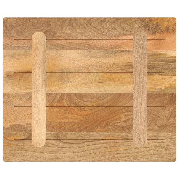 Pöytälevy 60x50x2,5 cm suorakaide täysi mangopuu