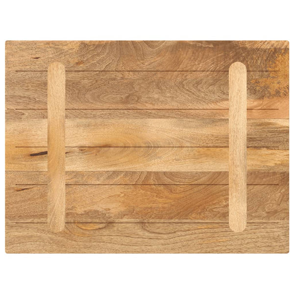 Pöytälevy 70x50x2,5 cm suorakaide täysi mangopuu