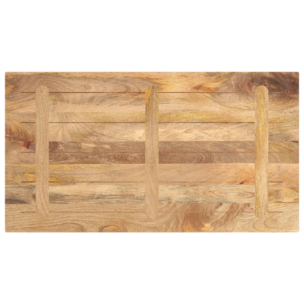 Pöytälevy 100x50x2,5 cm suorakaide täysi mangopuu