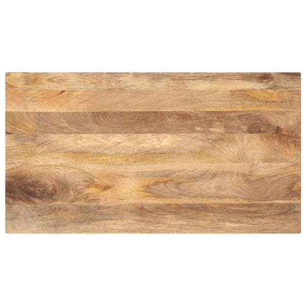 Pöytälevy 110x50x2,5 cm suorakaide täysi mangopuu