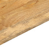 Pöytälevy 110x60x2,5 cm Suorakulmainen massiivipuu mango