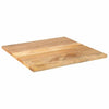 Pöytälevy 70x70x2,5 cm neliö täysi mangopuu