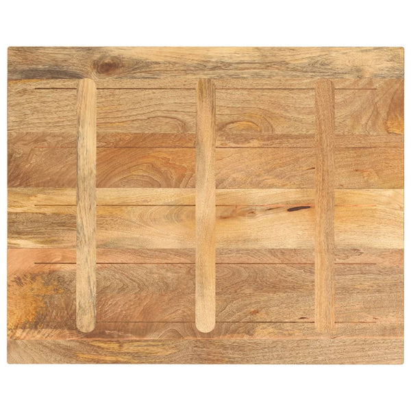Pöytälevy 100x80x2,5 cm Suorakaiteen muotoinen Täyspuu Mango
