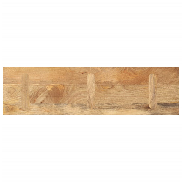 Pöytälevy 100x30x3,8 cm suorakaide täysi mangopuu