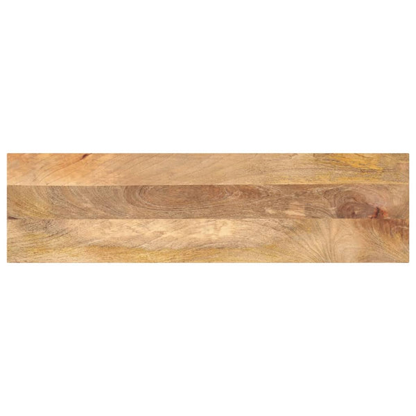 Pöytälevy 110x30x3,8 cm suorakaide täysi mangopuu