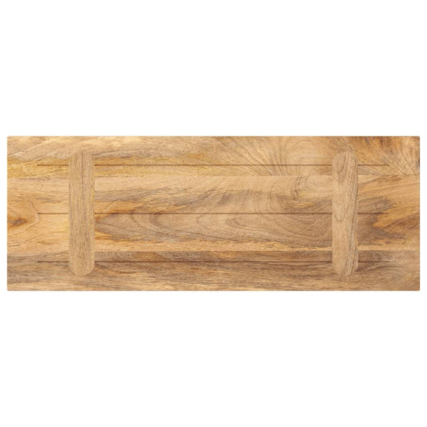 Pöytälevy 80x40x3,8 cm suorakaide täysi mangopuu