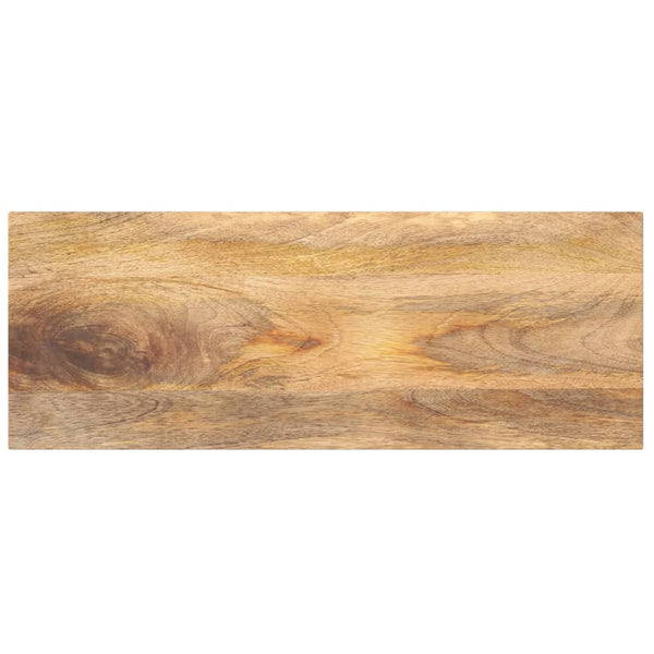 Pöytälevy 90x40x3,8 cm suorakaide täysi mangopuu