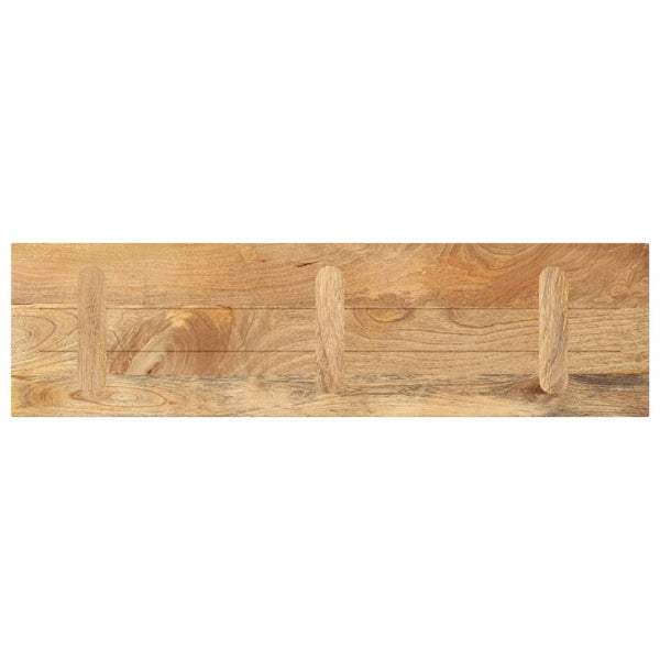 Pöytälevy 100x40x3,8 cm suorakaide täysi mangopuu