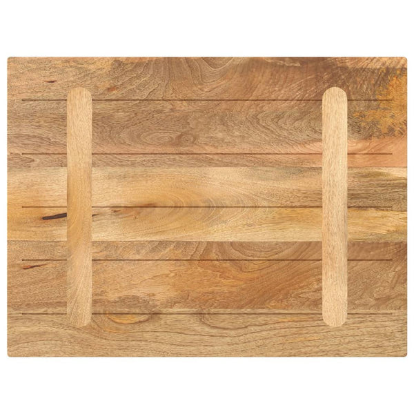 Pöytälevy 90x50x3,8 cm suorakaide täysi mangopuu