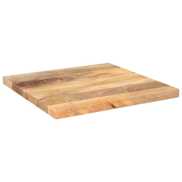 Pöytälevy 60x60x3,8 cm neliö täysi mangopuu