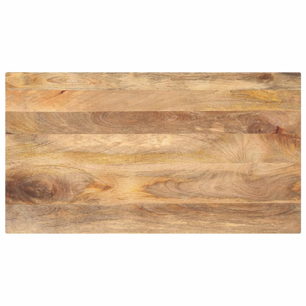 Pöytälevy 100x60x3,8 cm suorakaide täysi mangopuu
