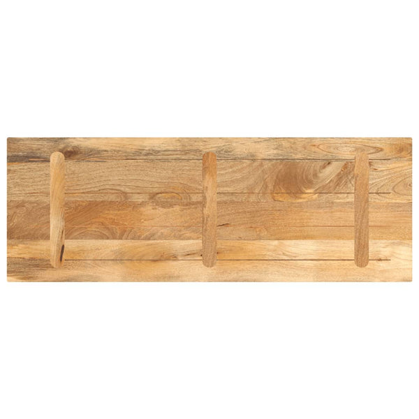 Pöytälevy 140x60x3,8 cm suorakaide täysi mangopuu