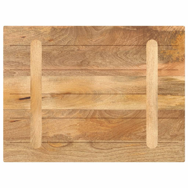 Pöytälevy 90x70x3,8 cm suorakaide täysi mangopuu