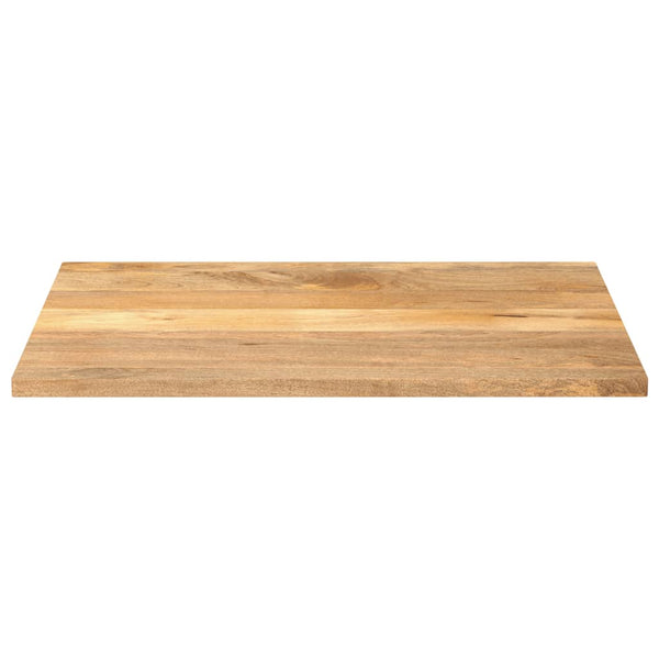 Pöytälevy 90x80x3,8 cm suorakaide täysi mangopuu