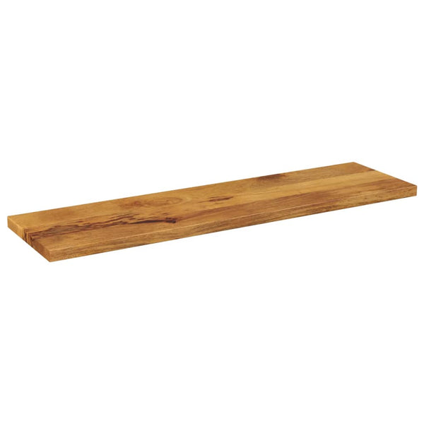 Pöytälevy 100x30x2,5 cm suorakaide karkea täysi mangopuu