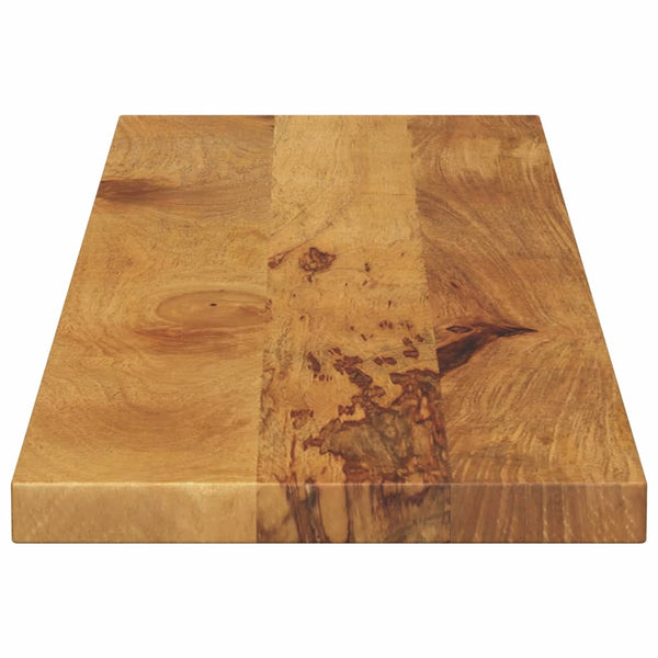 Pöytälevy 100x30x2,5 cm suorakaide karkea täysi mangopuu