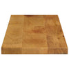 Pöytälevy 70x40x2,5 cm suorakaide karkea täysi mangopuu