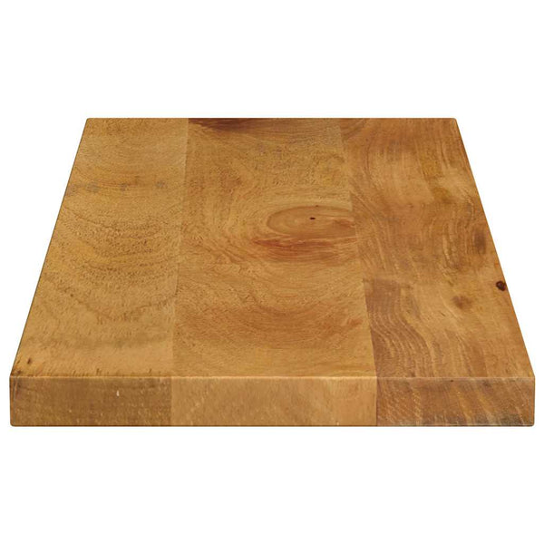 Pöytälevy 70x40x2,5 cm suorakaide karkea täysi mangopuu
