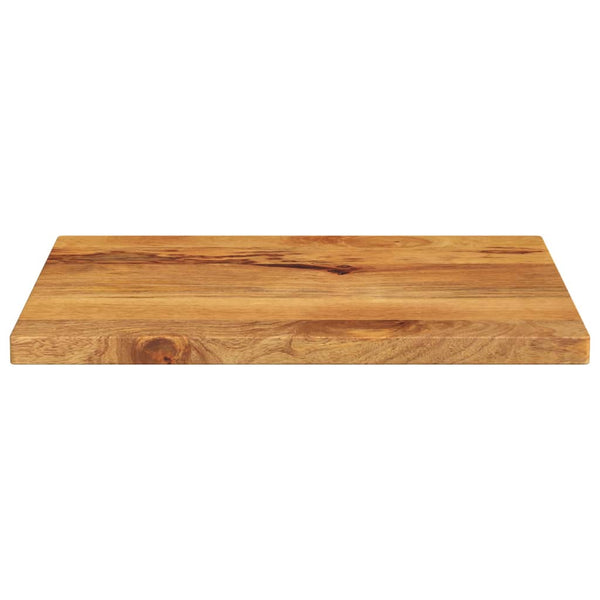 Pöytälevy 60x50x2,5 cm suorakaide täysi mangopuu