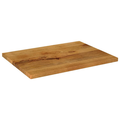 Pöytälevy 70x60x2,5 cm suorakaide täysi mangopuu