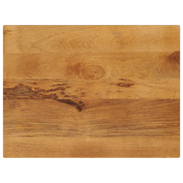 Pöytälevy 80x60x2,5 cm suorakaide täysi mangopuu